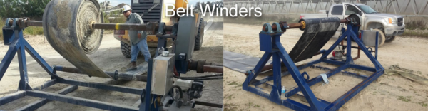 conveyor belt winder